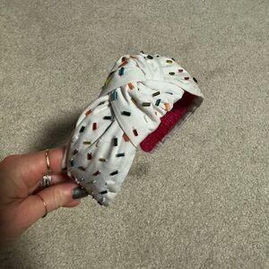 Sprinkle headband